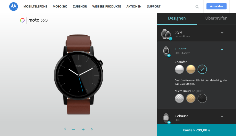 Moto 360 Moto Maker